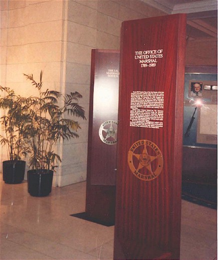 The Office of United States Marshall display