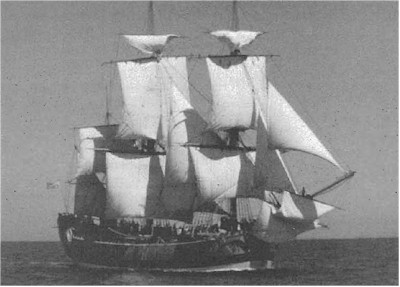 A photo of a ship