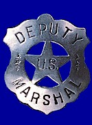 Early 20th century badge combining star and shield
