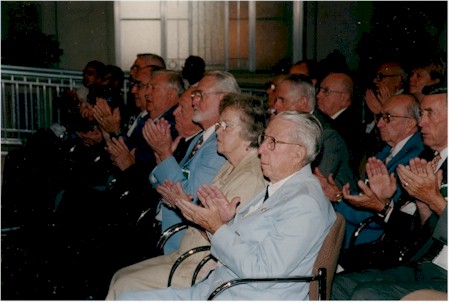 Retired deputies and family members who were involved with the University Integration efforts