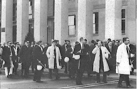 U.S. Marshals at Pentagon - October 21, 1967