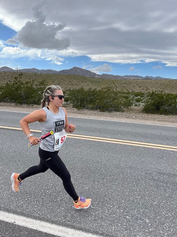 Baker to Vegas Challenge Cup Relay Runner