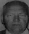 Face photo of male fugitive Walter Wencke
