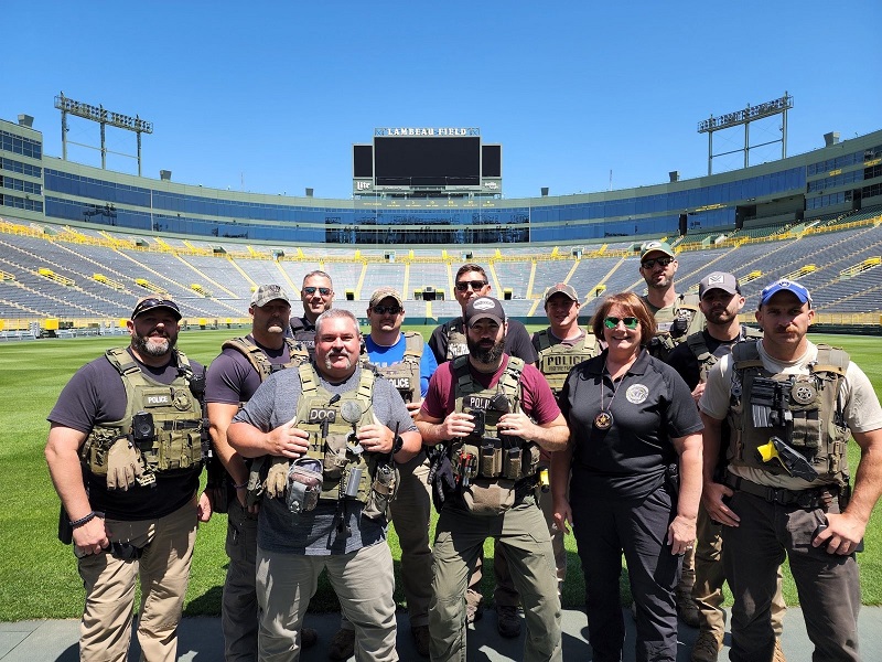 E/WI U.S. Marshal Anna Ruzinski and District Personnel