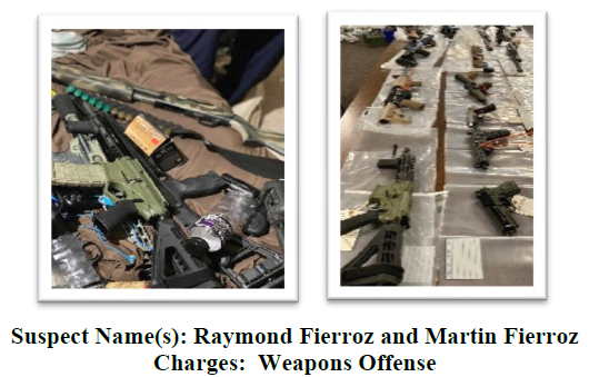 Photo of weapons