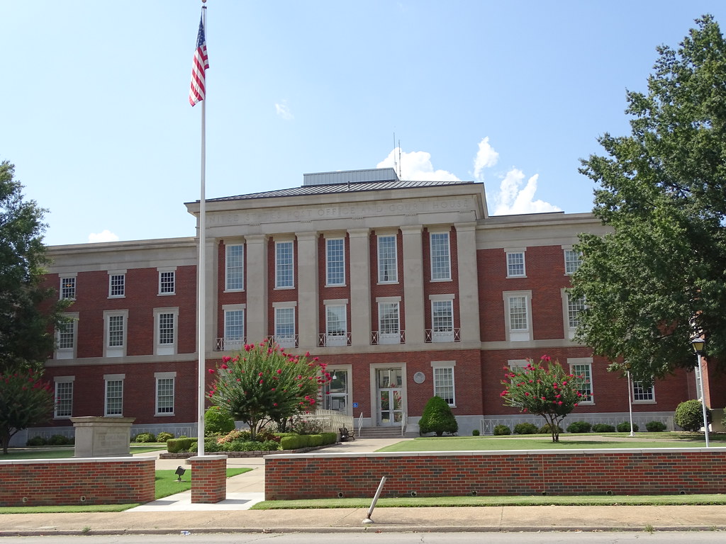 Fort Smith, Arkansas - Judge Isaac C. Parker Federal Building and Courthouse