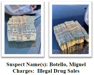 Photo of illegal drugs