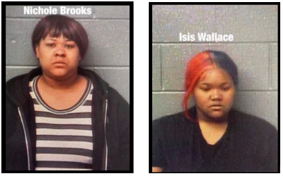 Photo of Nichole Brooks and Isis Wallace