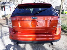 2007 Orange Ford Edge