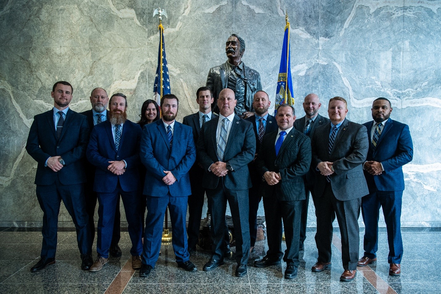 U.S. Marshals Service Task Force Officer, Scott Chambers and CARFTF members