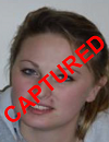 Face photo of the female capture fugitive Reed