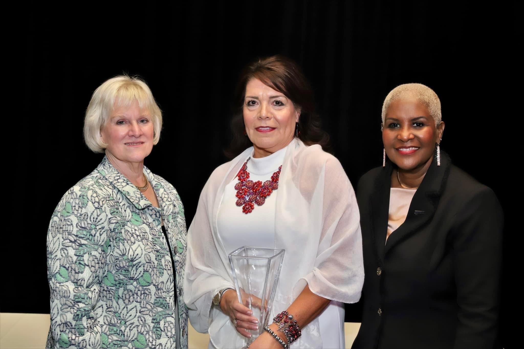 WIFLE Foundation Inc President Catherine Sanz, USM Sonya K. Chavez, WILFE Foundation Inc Vice President Jessie Lane