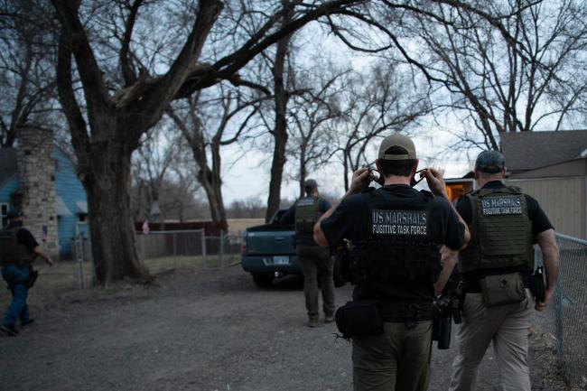U.S. Marshals fugitive task force officers during Operation…
