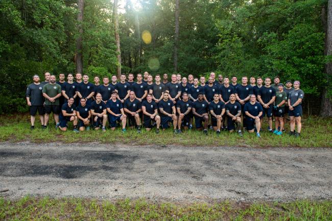 Graduates of the Basic Deputy U.S. Marshal Class 2201