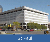 Saint Paul, Minnesota - Warren E. Burger Federal Building and United States Courthouse